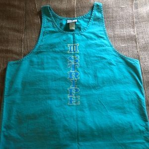ADIDAS 3 Stripe vintage tank